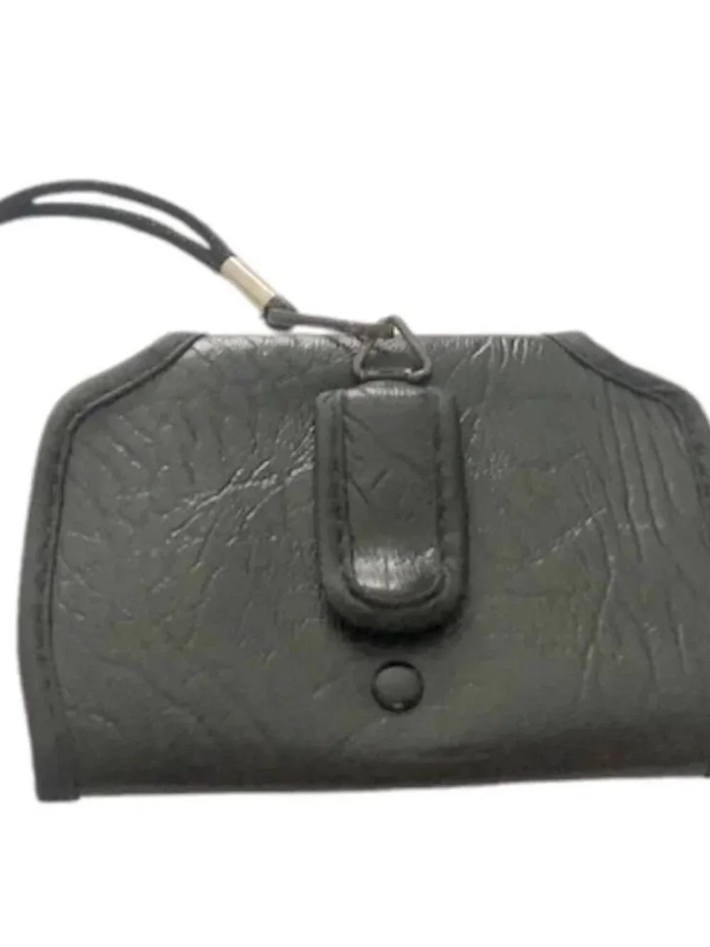Genuine Leather Phone Case with Belt Clip & Wristlet